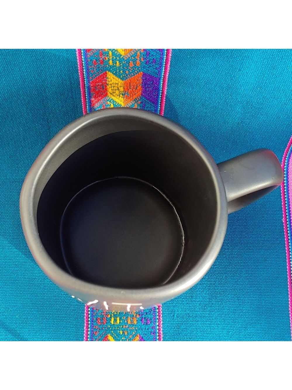 Rae Dunn Matte Black Ceramic Witch's Brew Coffee Mug - Picture 6 of 8